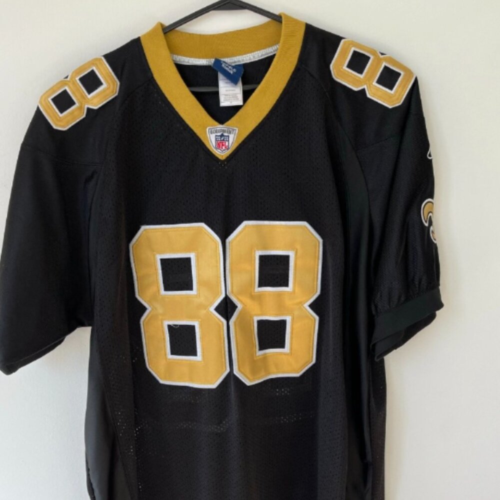 New Orleans Saints Jeremy Shockey #88 NFL Reebok Jersey Black Size 52